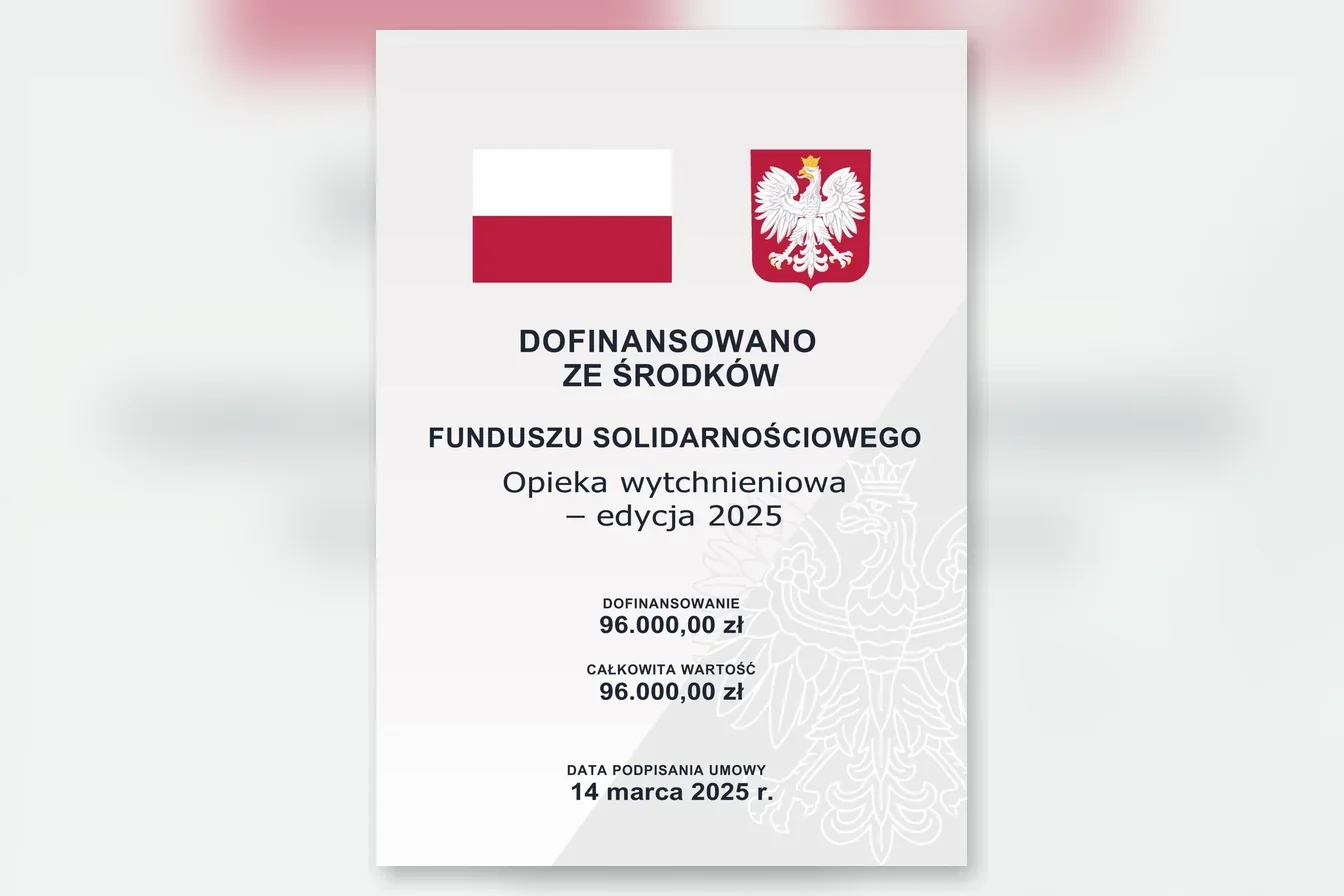 Plakat: Program „Opieka wytchnieniowa”, edycja 2025