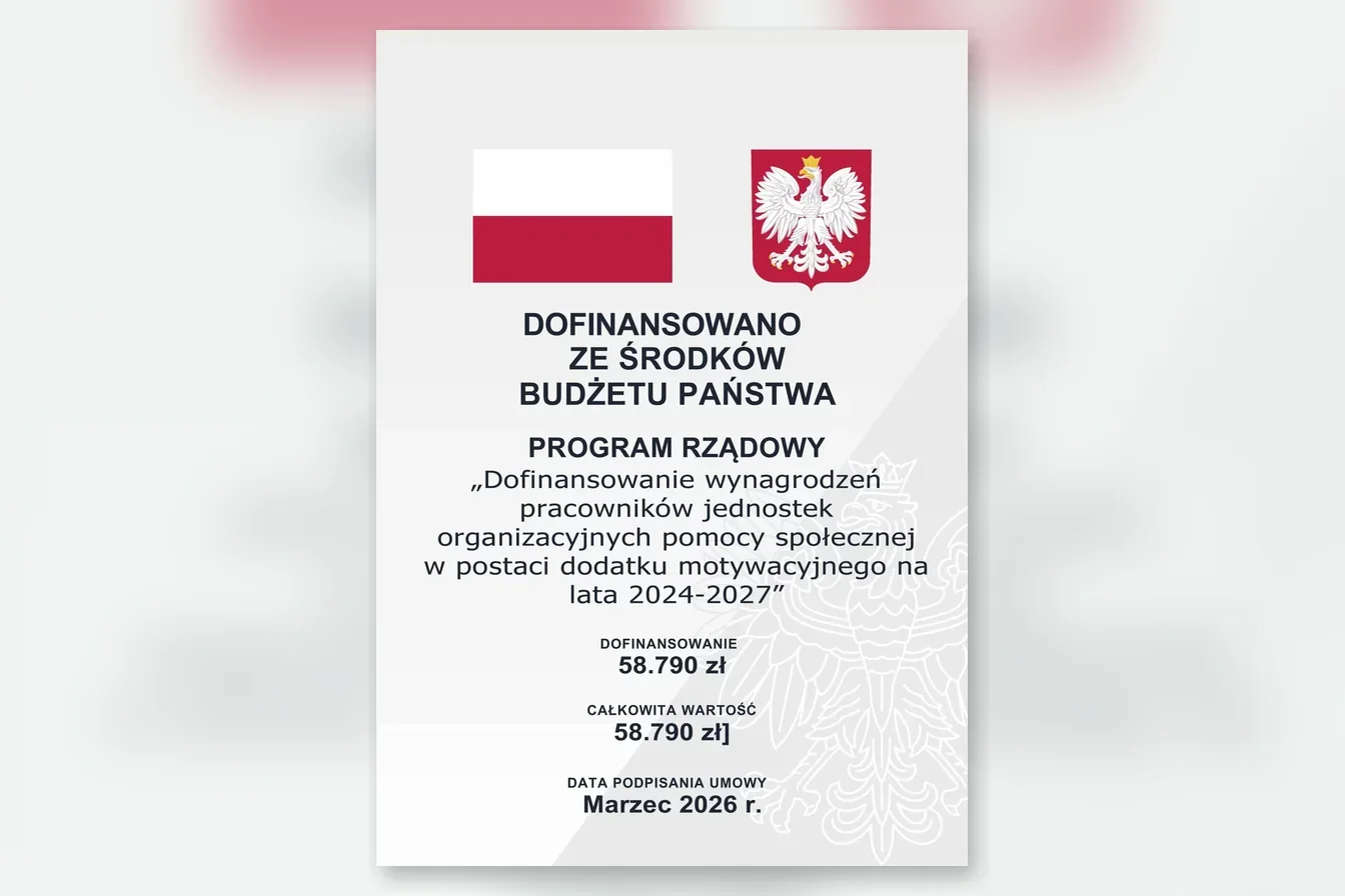 Plakat: Dofinansowanie wynagrodzeń — dodatek motywacyjny, edycja 2026