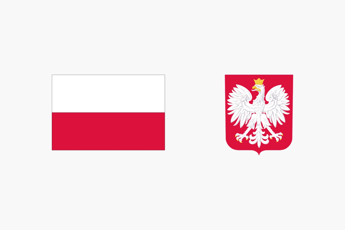 Barwy i godło Rzeczypospolitej Polskiej — dofinansowano ze środków budżetu państwa